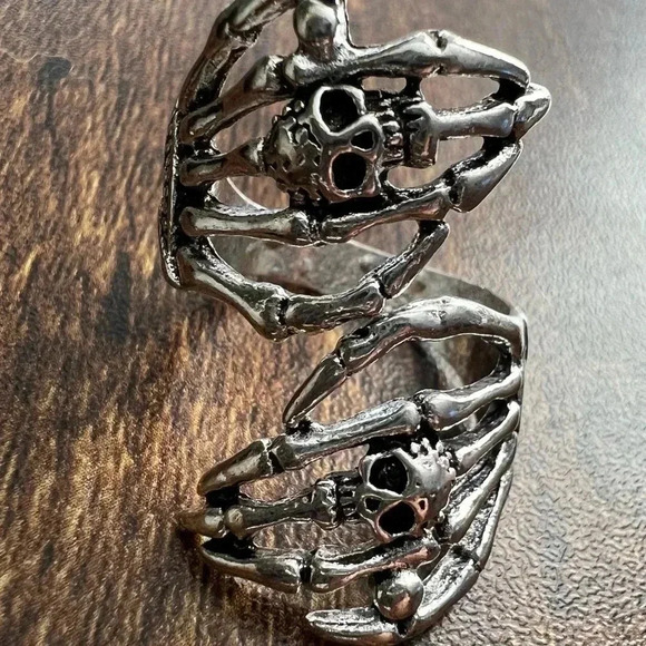 Skull skeleton ring - Picture 1 of 6